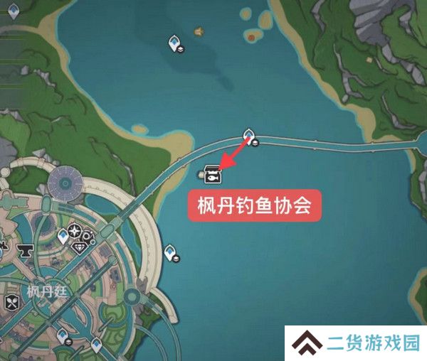 原神灰河渡手钓鱼地点分布图 灰河渡手精炼材料钓鱼点位攻略[多图]图片3