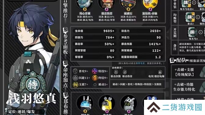 绝区零浅羽悠真攻略 浅羽悠真怎么培养[多图]