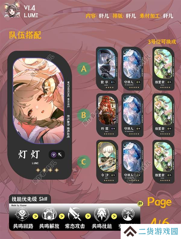 鸣潮灯灯全面培养攻略 灯灯武器声骸配队阵容推荐[多图]图片5