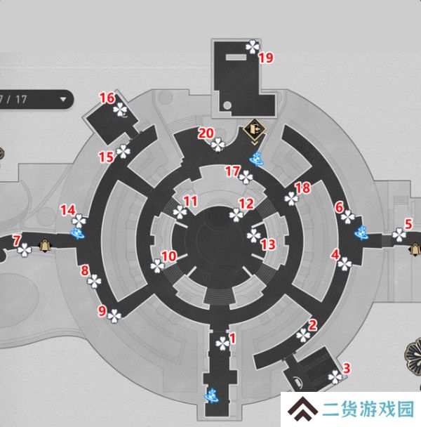 崩坏星穹铁道折纸大学学院折纸小鸟位置汇总 大学学院折纸小鸟具体位置攻略[多图]图片2