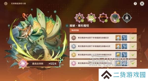 原神无极限超激格斗赛第四天攻略 第四天翠翎恐蕈阵容推荐[多图]