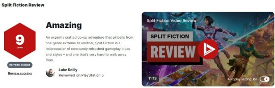 《双影奇境》IGN评9分！很有创意让人难以自拔