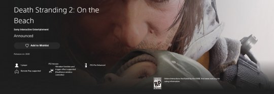 《死亡搁浅2》大量新细节 故事方面将有意想不到的惊喜 《死亡搁浅2》大量新细节 故事方面将有意想不到的惊喜