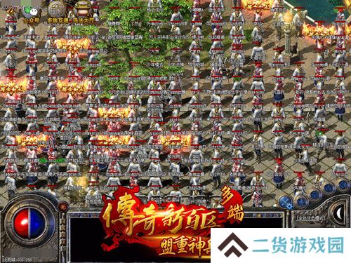 《传奇新百区-盟重神兵》全平台上线 首日登录人数突破50万