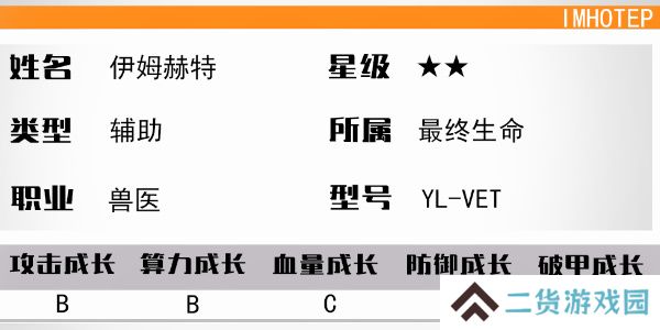 少女前线云图计划伊姆赫特怎么样
