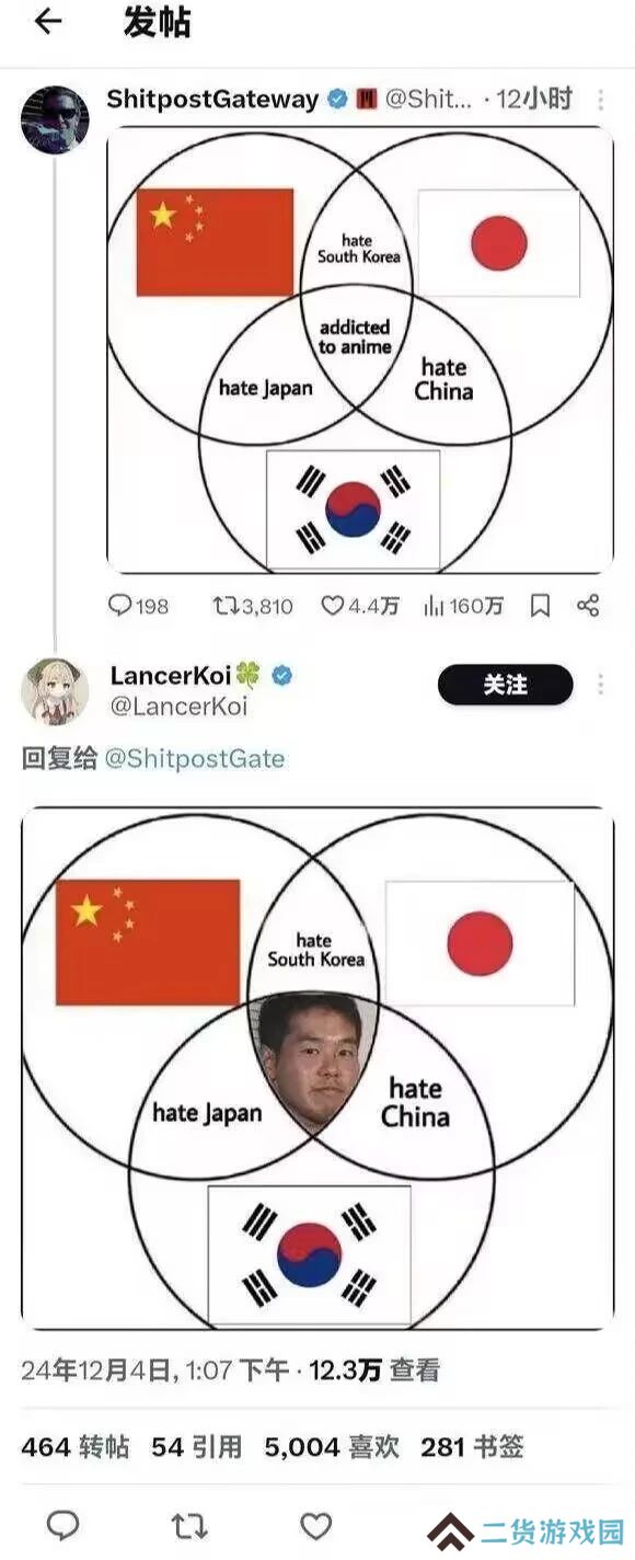 一个张口闭眼男 是怎么在互联网促使中日韩大团结的