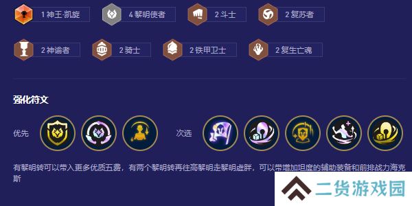 云顶之弈s5.5黎明卡尔玛阵容