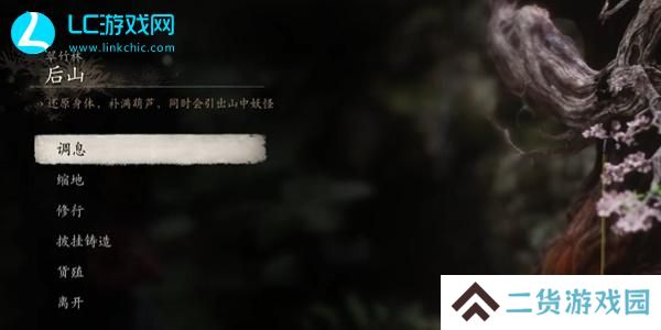 黑神话悟空打坐位置