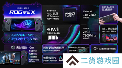 ROG掌机X正式发布-全面进阶引领T0级掌机体验