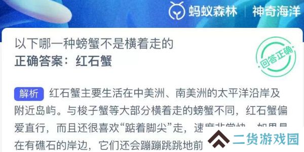 神奇海洋今日答案最新8.26