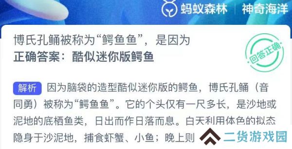 神奇海洋今日答案最新8.14
