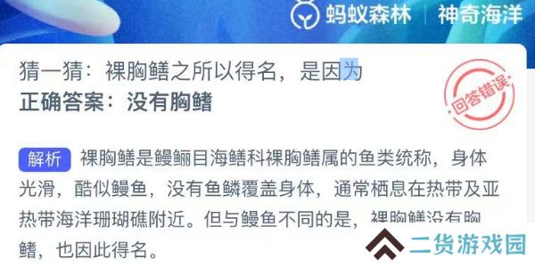 神奇海洋今日答案最新8.15