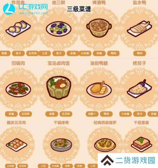 我的休闲时光菜谱攻略