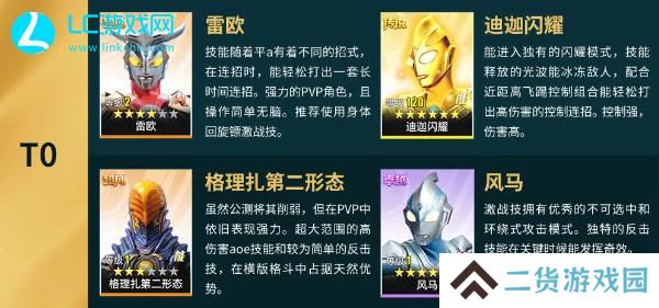 奥特曼传奇英雄2角色排名