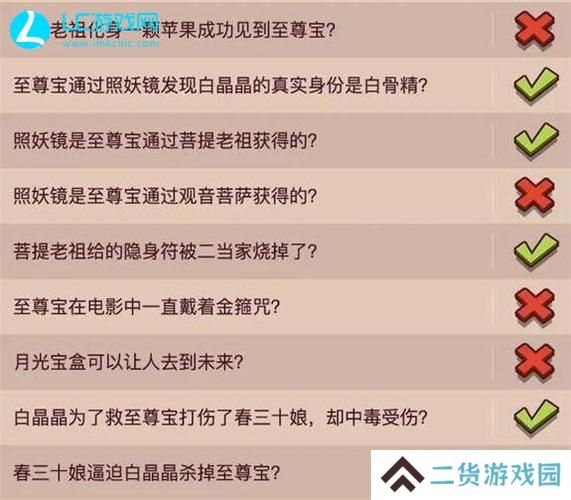 咸鱼之王大话西游联动答题