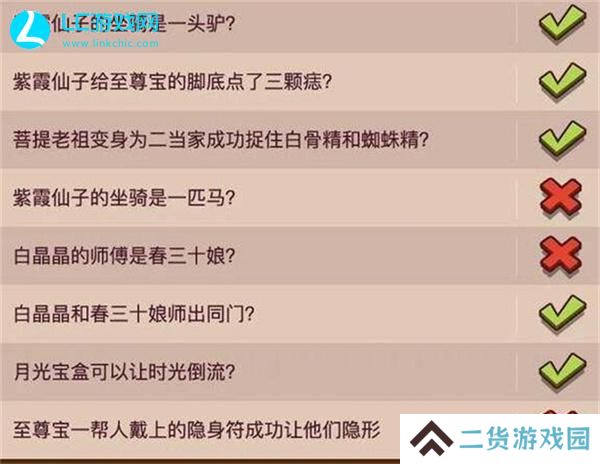 咸鱼之王大话西游联动答题