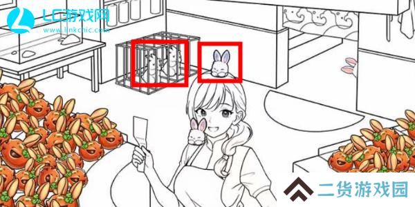 我是显眼包找到场景里所有兔头