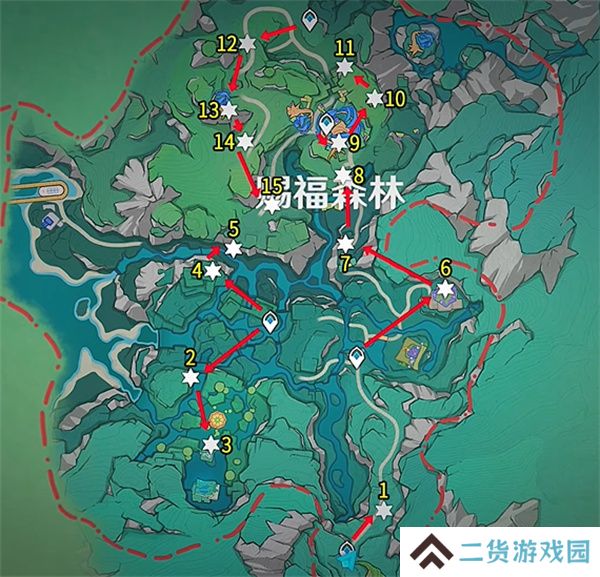 原神4.8欢声飞羽全收集攻略